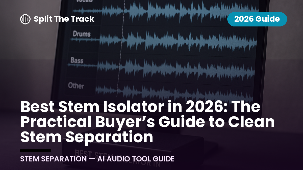 Best Stem Isolator in 2026: The Practical Buyer’s Guide to Clean Stem Separation
