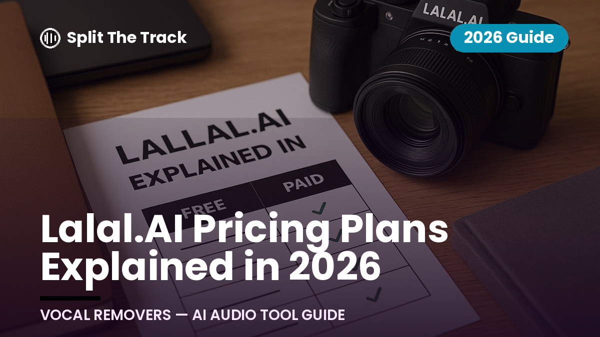 Lalal.AI Pricing Plans Explained in 2026