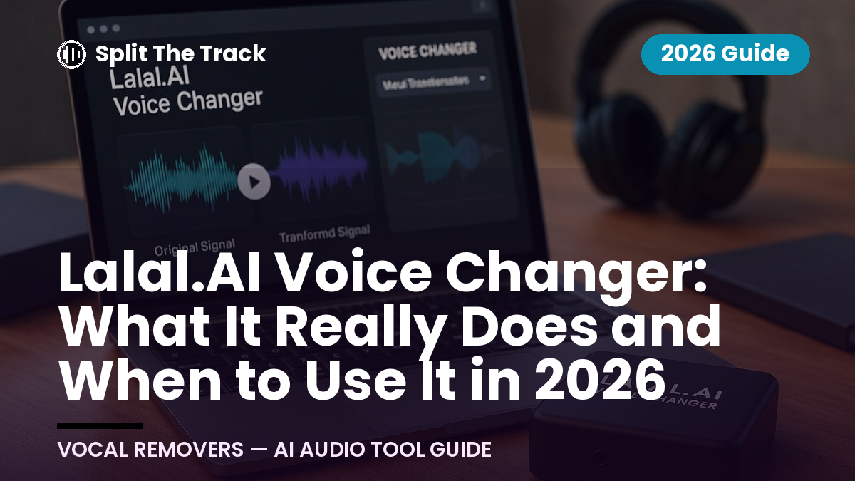 Lalal.AI Voice Changer: What It Really Does and When to Use It in 2026