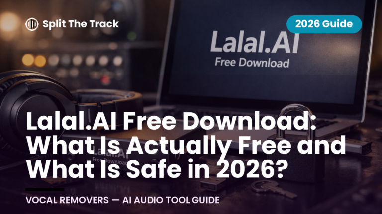 Lalal.AI Free Download: What Is Actually Free and What Is Safe in 2026?