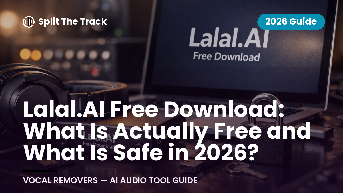 Lalal.AI Free Download: What Is Actually Free and What Is Safe in 2026?