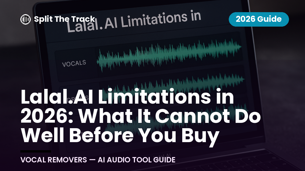 Lalal.AI Limitations in 2026: What It Cannot Do Well Before You Buy